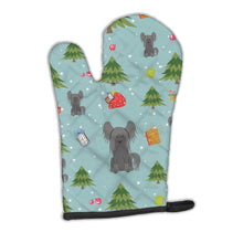 Load image into Gallery viewer, Christmas Chinese Crested Black Oven Mitt BB4772OVMT