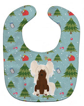 Load image into Gallery viewer, Christmas Chinese Crested Cream Baby Bib BB4773BIB