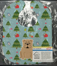 Load image into Gallery viewer, Christmas English Bulldog Fawn Baby Bib BB4784BIB