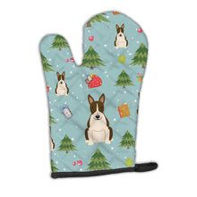 Load image into Gallery viewer, Christmas Bull Terrier Dark Brindle Oven Mitt BB4796OVMT