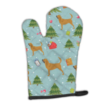 Load image into Gallery viewer, Christmas Bloodhound Oven Mitt BB4808OVMT