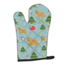 Load image into Gallery viewer, Christmas Cocker Spaniel Oven Mitt BB4810OVMT