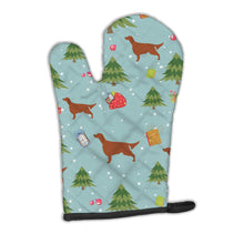 Load image into Gallery viewer, Christmas Irish Setter Oven Mitt BB4817OVMT