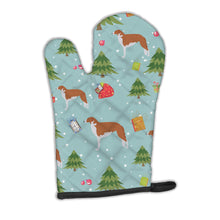 Load image into Gallery viewer, Christmas Borzoi Russian Greyhound Oven Mitt BB4823OVMT