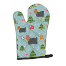 Load image into Gallery viewer, Christmas Yorkshire Terrier Yorkie Oven Mitt BB4858OVMT