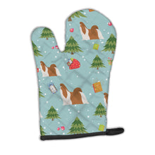 Load image into Gallery viewer, Christmas Shih Tzu Oven Mitt BB4870OVMT