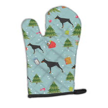 Load image into Gallery viewer, Christmas Doberman Pinscher Oven Mitt BB4884OVMT