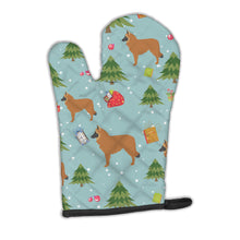 Load image into Gallery viewer, Christmas Belgian Shepherd Oven Mitt BB4885OVMT