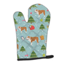 Load image into Gallery viewer, Christmas English Bulldog Oven Mitt BB4886OVMT