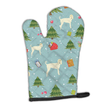 Load image into Gallery viewer, Christmas Afghan Hound Oven Mitt BB4905OVMT