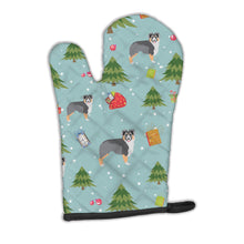 Load image into Gallery viewer, Christmas Australian Shepherd Oven Mitt BB4907OVMT