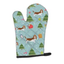 Load image into Gallery viewer, Christmas Basset Hound Oven Mitt BB4909OVMT