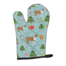 Load image into Gallery viewer, Christmas English Bulldog Oven Mitt BB4917OVMT