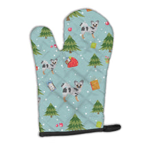 Load image into Gallery viewer, Christmas Longhair Merle Chihuahua Oven Mitt BB4926OVMT