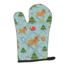 Load image into Gallery viewer, Christmas Cocker Spaniel Oven Mitt BB4938OVMT