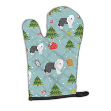 Load image into Gallery viewer, Christmas Old English Sheepdog Oven Mitt BB4969OVMT