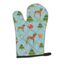 Load image into Gallery viewer, Christmas Rhodesian Ridgeback Oven Mitt BB4976OVMT