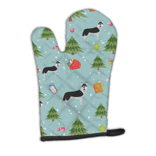 Load image into Gallery viewer, Christmas Siberian Husky Oven Mitt