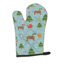 Load image into Gallery viewer, Christmas Staffordshire Bull Terrier Oven Mitt BB4986OVMT