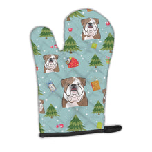 Load image into Gallery viewer, Christmas English Bulldog  Oven Mitt BB5008OVMT