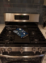 Load image into Gallery viewer, Blue Flowers Bichon Frise Oven Mitt BB5068OVMT