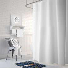 Load image into Gallery viewer, Blue Flowers Boxer Machine Washable Memory Foam Mat BB5074RUG