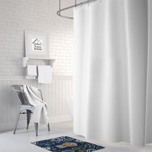 Load image into Gallery viewer, Blue Flowers Wirehaired Dachshund Machine Washable Memory Foam Mat BB5084RUG