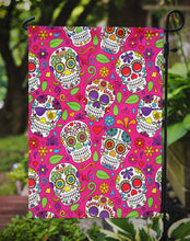 Load image into Gallery viewer, Day of the Dead Pink Garden Flag - Outdoor Decorative Yard Flag BB5115GF