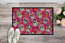 Load image into Gallery viewer, Day of the Dead Pink Doormat - 24x36 Decorative Floor Mat – Indoor/Outdoor Rug with Artistic Flair BB5115JMAT