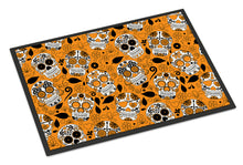 Load image into Gallery viewer, Day of the Dead Orange Doormat - 24x36 Decorative Floor Mat – Indoor/Outdoor Rug with Artistic Flair BB5118JMAT