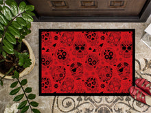 Load image into Gallery viewer, Day of the Dead Orange Doormat - 18x27 Decorative Floor Mat – Indoor/Outdoor Rug with Artistic Flair BB5119MAT