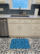 Load image into Gallery viewer, Day of the Dead Red Machine Washable Memory Foam Mat BB5120RUG