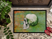 Load image into Gallery viewer, Day of the Dead Green Skull Doormat - 18x27 Decorative Floor Mat – Indoor/Outdoor Rug with Artistic Flair BB5122MAT