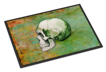 Load image into Gallery viewer, Day of the Dead Green Skull Doormat - 18x27 Decorative Floor Mat – Indoor/Outdoor Rug with Artistic Flair BB5122MAT