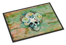 Load image into Gallery viewer, Day of the Dead Skull with Flowers Doormat - 24x36 Decorative Floor Mat – Indoor/Outdoor Rug with Artistic Flair BB5124JMAT