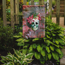 Load image into Gallery viewer, Day of the Dead Skull Flowers Garden Flag - Outdoor Decorative Yard Flag BB5125GF
