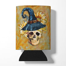 Load image into Gallery viewer, Day of the Dead Witch Skull  Can or Bottle Hugger BB5126CC