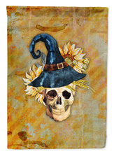 Load image into Gallery viewer, Day of the Dead Witch Skull  Garden Flag - Outdoor Decorative Yard Flag BB5126GF