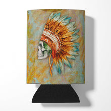 Load image into Gallery viewer, Day of the Dead Indian Skull  Can or Bottle Hugger BB5127CC