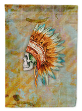 Load image into Gallery viewer, Day of the Dead Indian Skull  Garden Flag - Outdoor Decorative Yard Flag BB5127GF