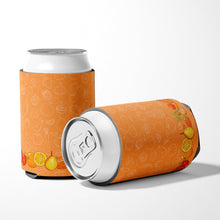 Load image into Gallery viewer, Fruits and Vegetables in Orange Can or Bottle Hugger BB5131CC