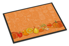 Load image into Gallery viewer, Fruits and Vegetables in Orange Doormat - 24x36 Decorative Floor Mat – Indoor/Outdoor Rug with Artistic Flair BB5131JMAT