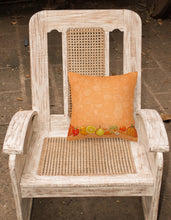 Load image into Gallery viewer, Fruits and Vegetables in Orange Fabric Decorative Pillow BB5131PW1818