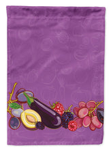 Load image into Gallery viewer, Fruits and Vegetables in Purple Garden Flag - Outdoor Decorative Yard Flag BB5132GF