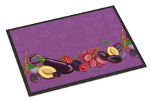 Load image into Gallery viewer, Fruits and Vegetables in Purple Doormat - 18x27 Decorative Floor Mat – Indoor/Outdoor Rug with Artistic Flair BB5132MAT
