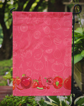 Load image into Gallery viewer, Fruits and Vegetables in Red Garden Flag - Outdoor Decorative Yard Flag BB5133GF