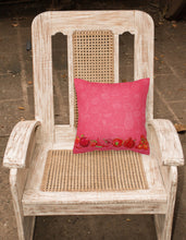 Load image into Gallery viewer, Fruits and Vegetables in Red Fabric Decorative Pillow BB5133PW1818