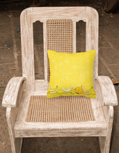 Load image into Gallery viewer, Fruits and Vegetables in Yellow Fabric Decorative Pillow BB5134PW1818