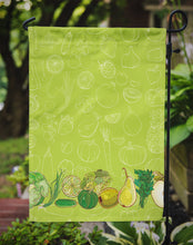 Load image into Gallery viewer, Fruits and Vegetables in Green Garden Flag - Outdoor Decorative Yard Flag BB5135GF