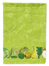 Load image into Gallery viewer, Fruits and Vegetables in Green Garden Flag - Outdoor Decorative Yard Flag BB5135GF